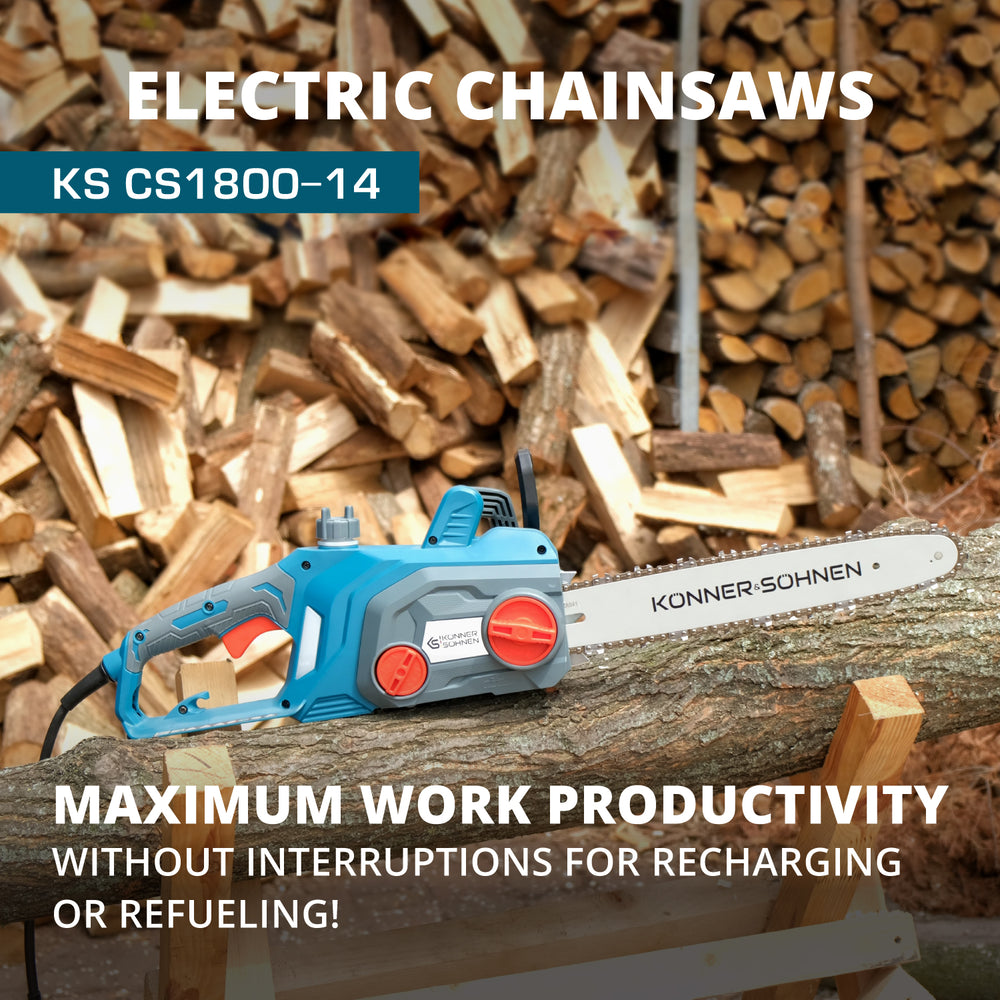 Elektrisk motorsav KS CS1800-14