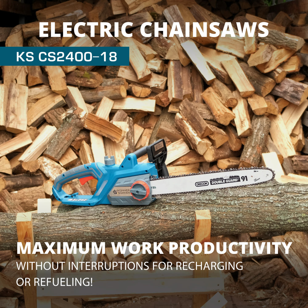 Elektrisk motorsav KS CS2400-18