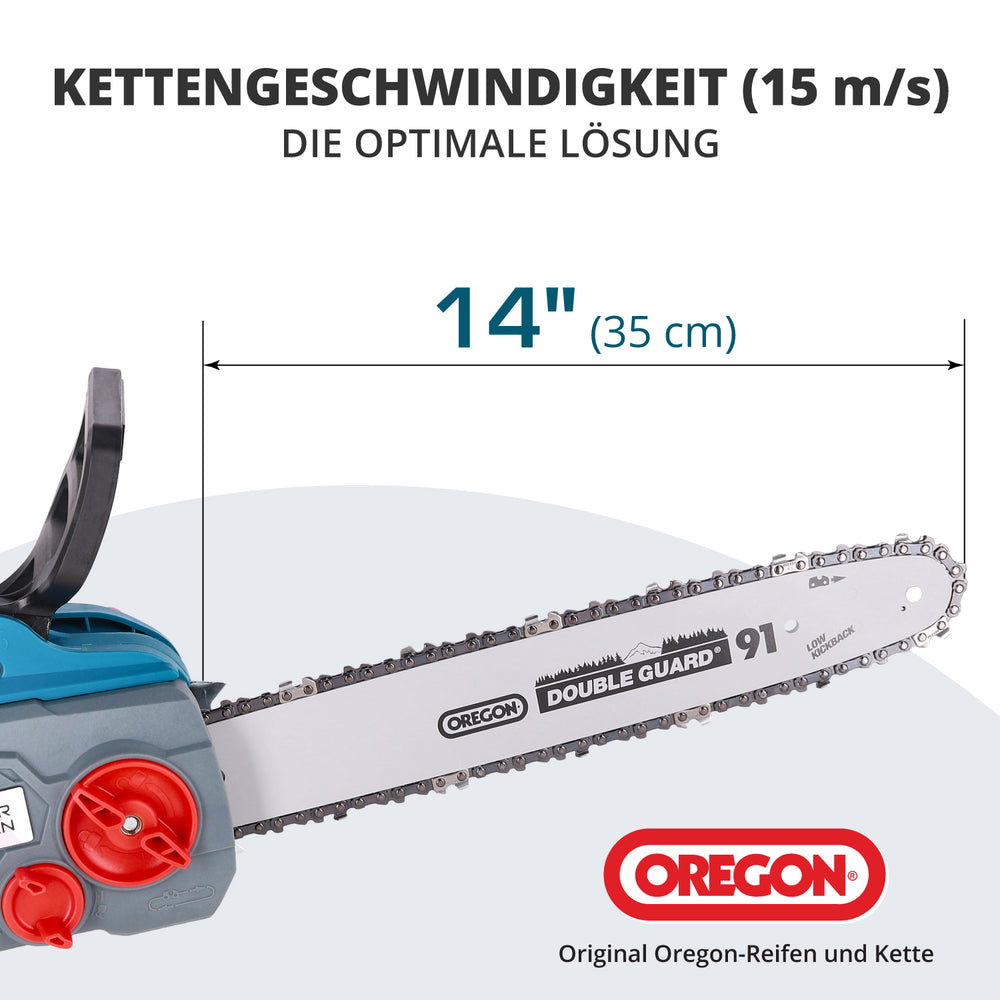 Akku-Kettensäge KS CS40V-14