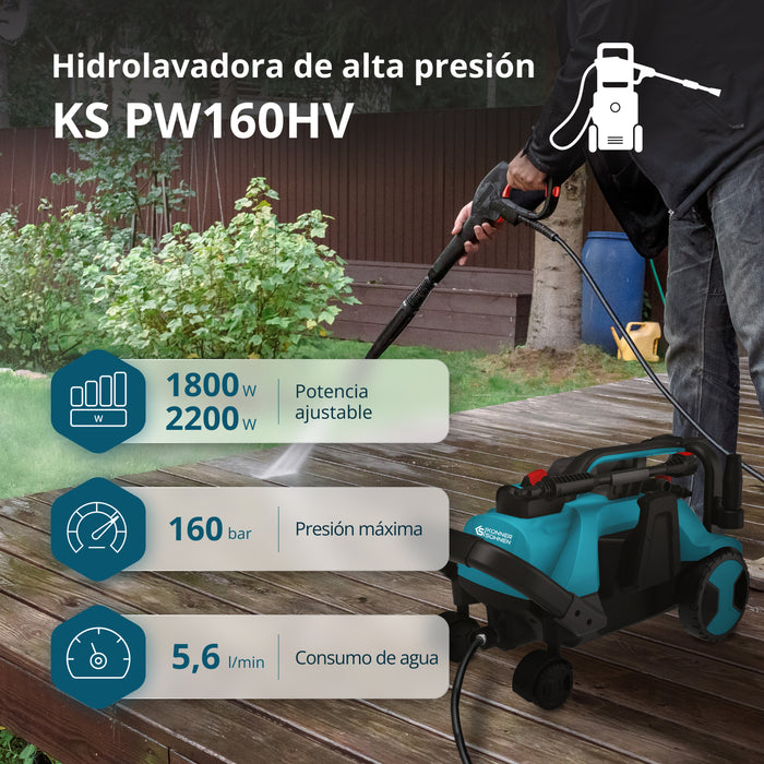 Hidrolimpiadora de alta presión KS PW160HV