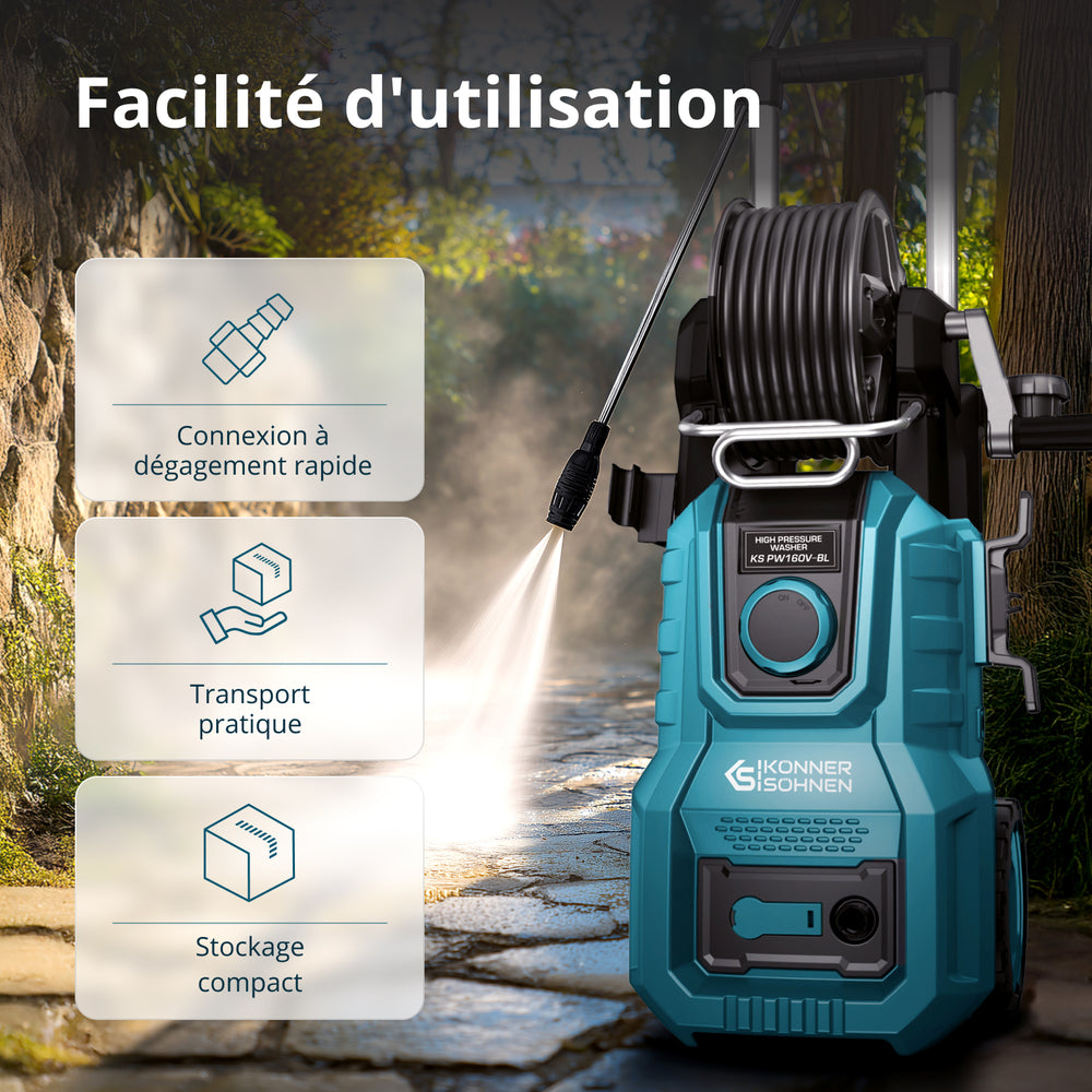 Nettoyeur haute pression  KS PW160V-BL