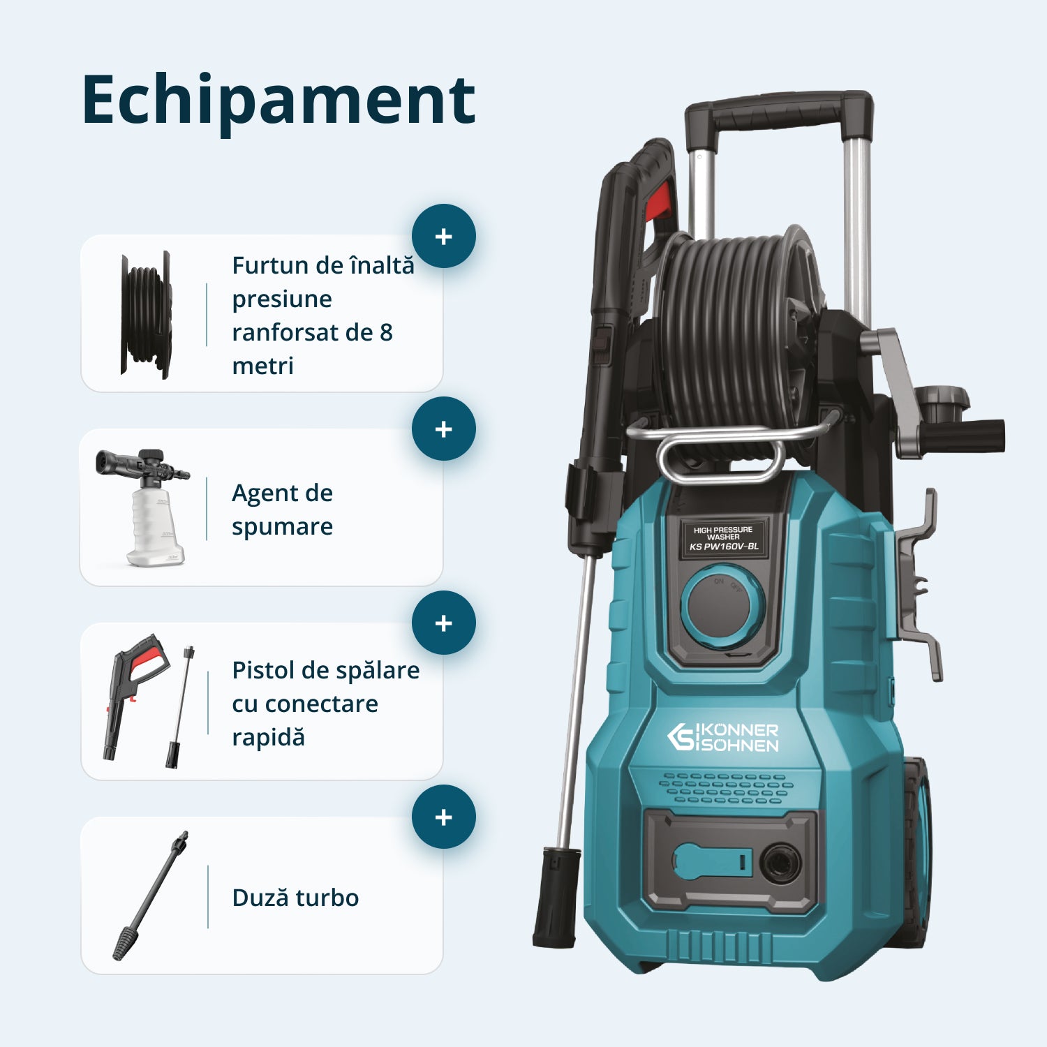 Nettoyeur haute pression  KS PW160V-BL