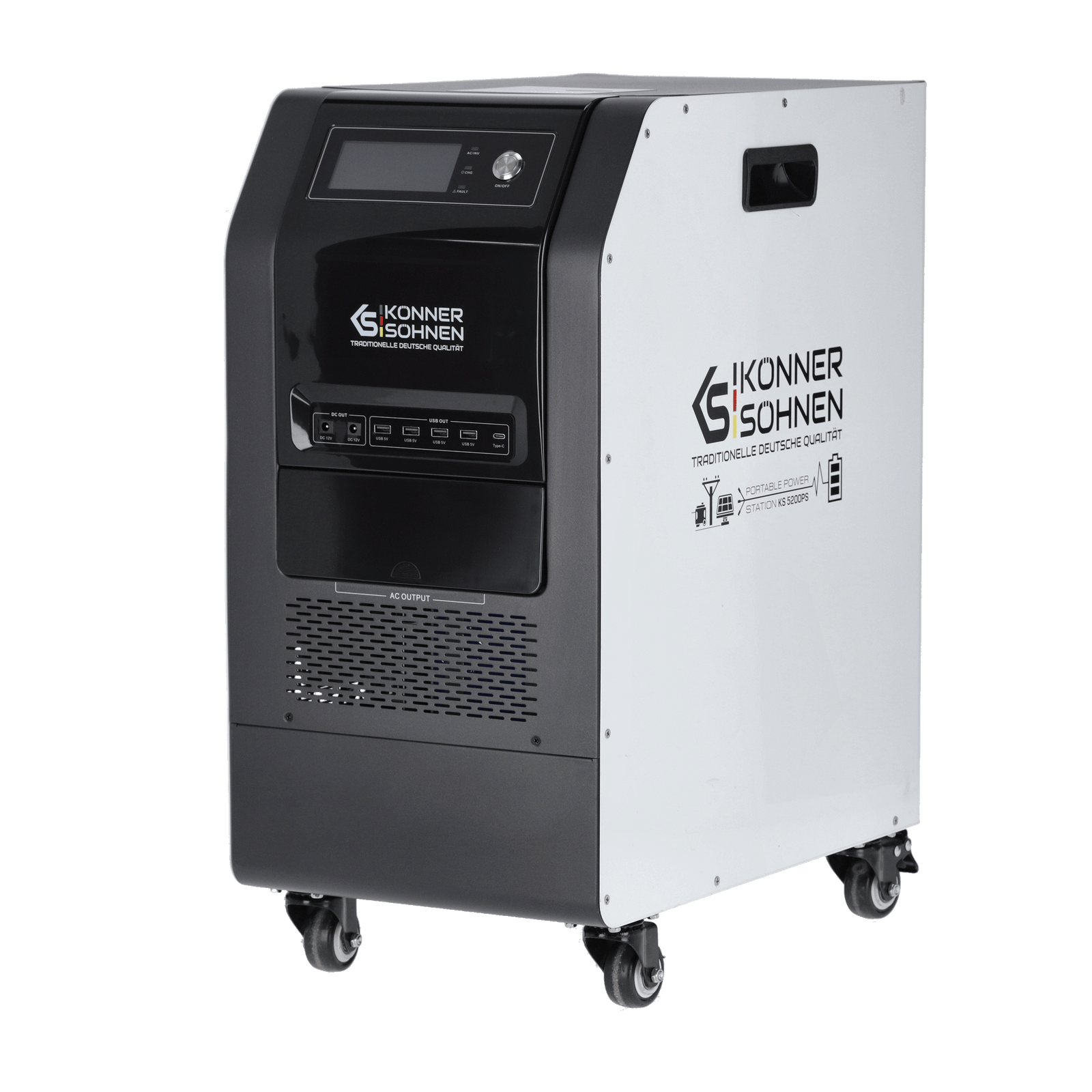 Портативна електростанція 3-в-1 KS 5200PS