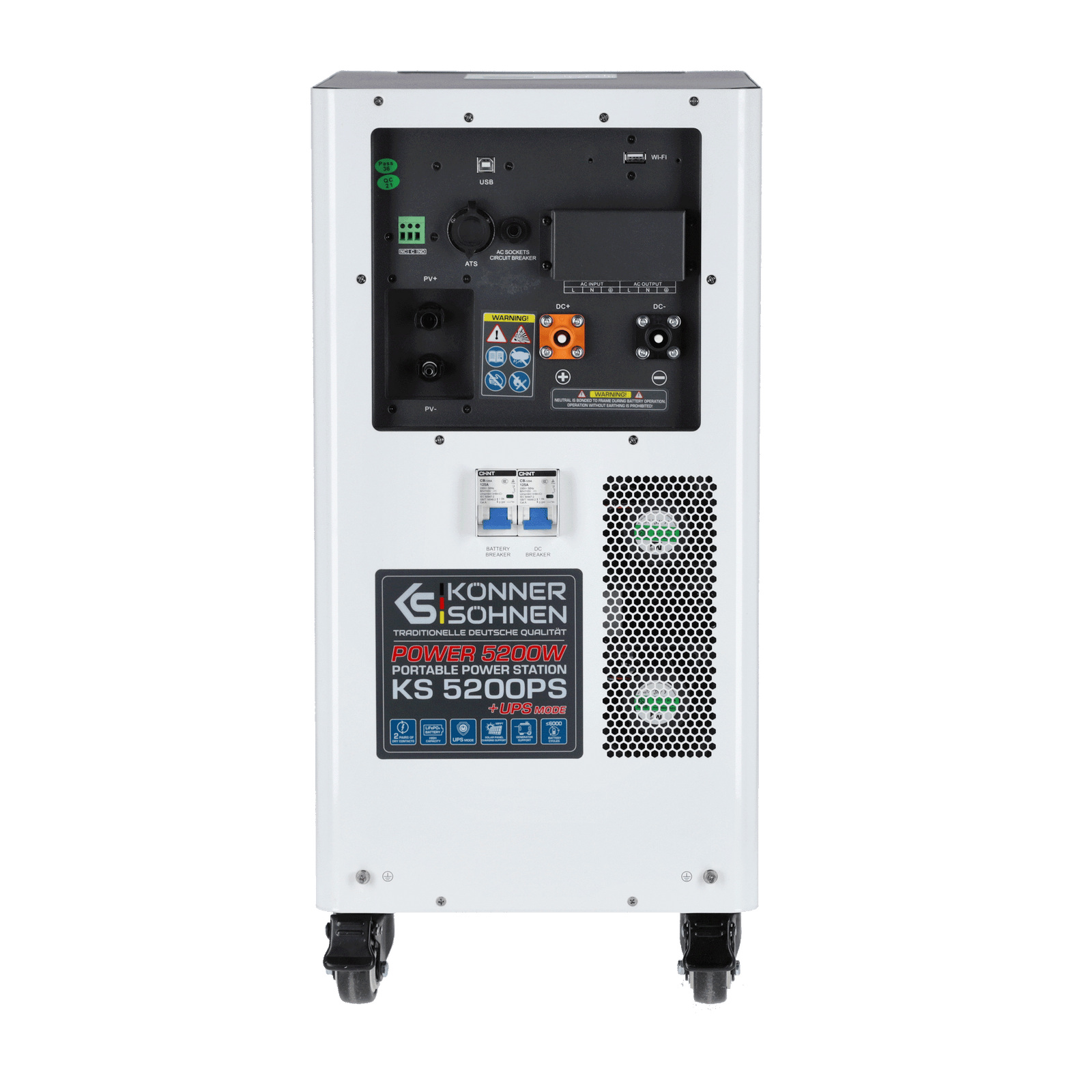 Портативна електростанція 3-в-1 KS 5200PS