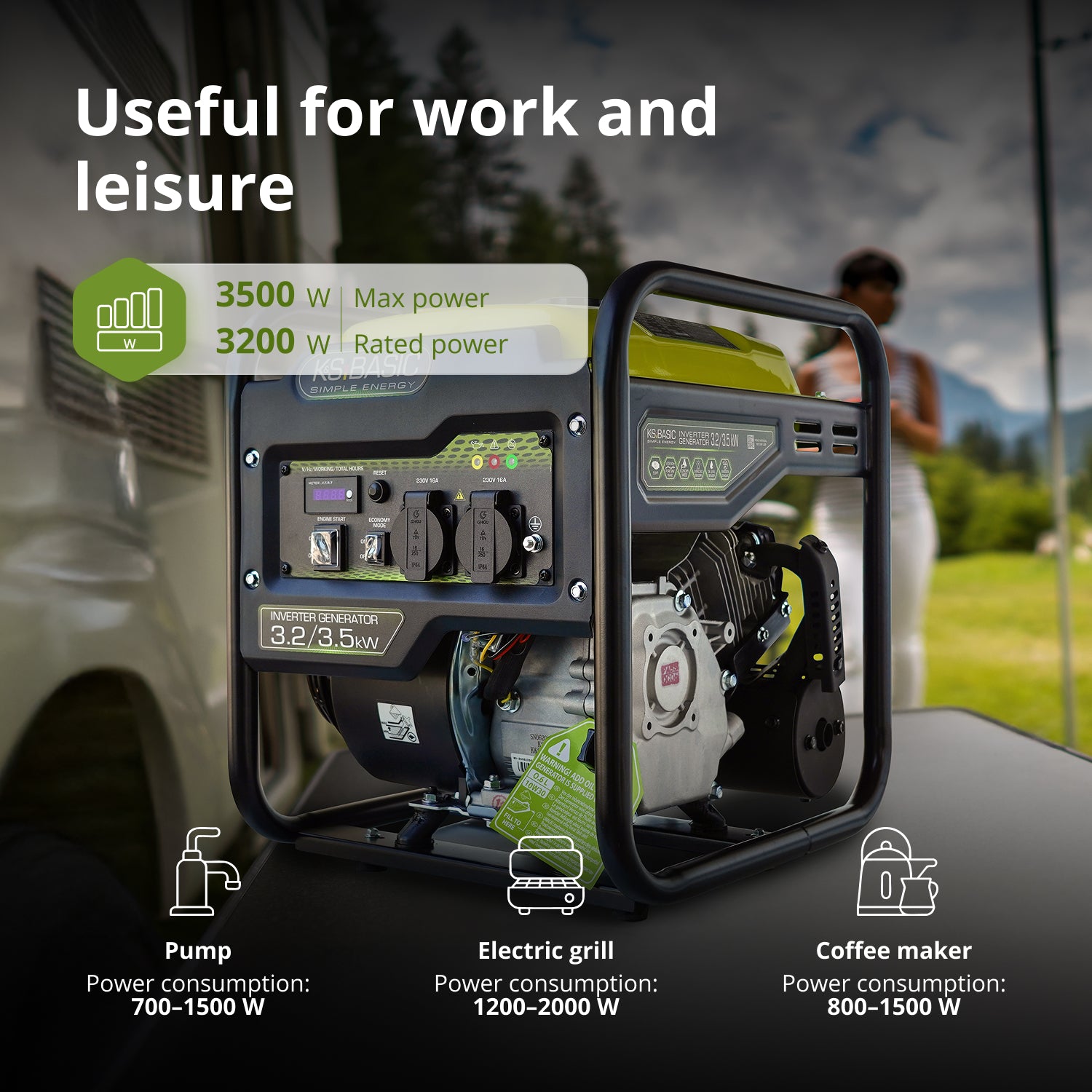 Γεννήτρια Inverter KSB 35i