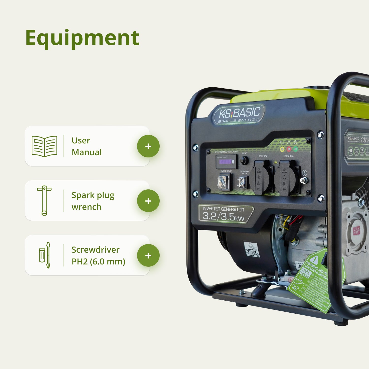 Γεννήτρια Inverter KSB 35i