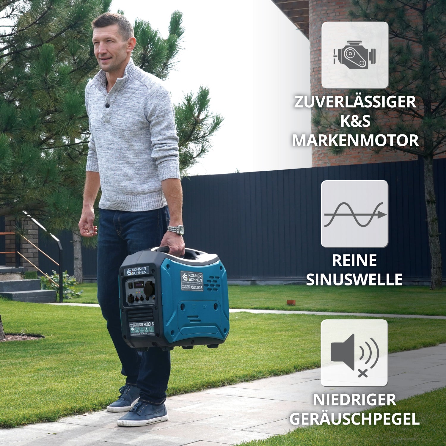 Inverter-Generator KS 2000i S (B-Ware Hervorragend)