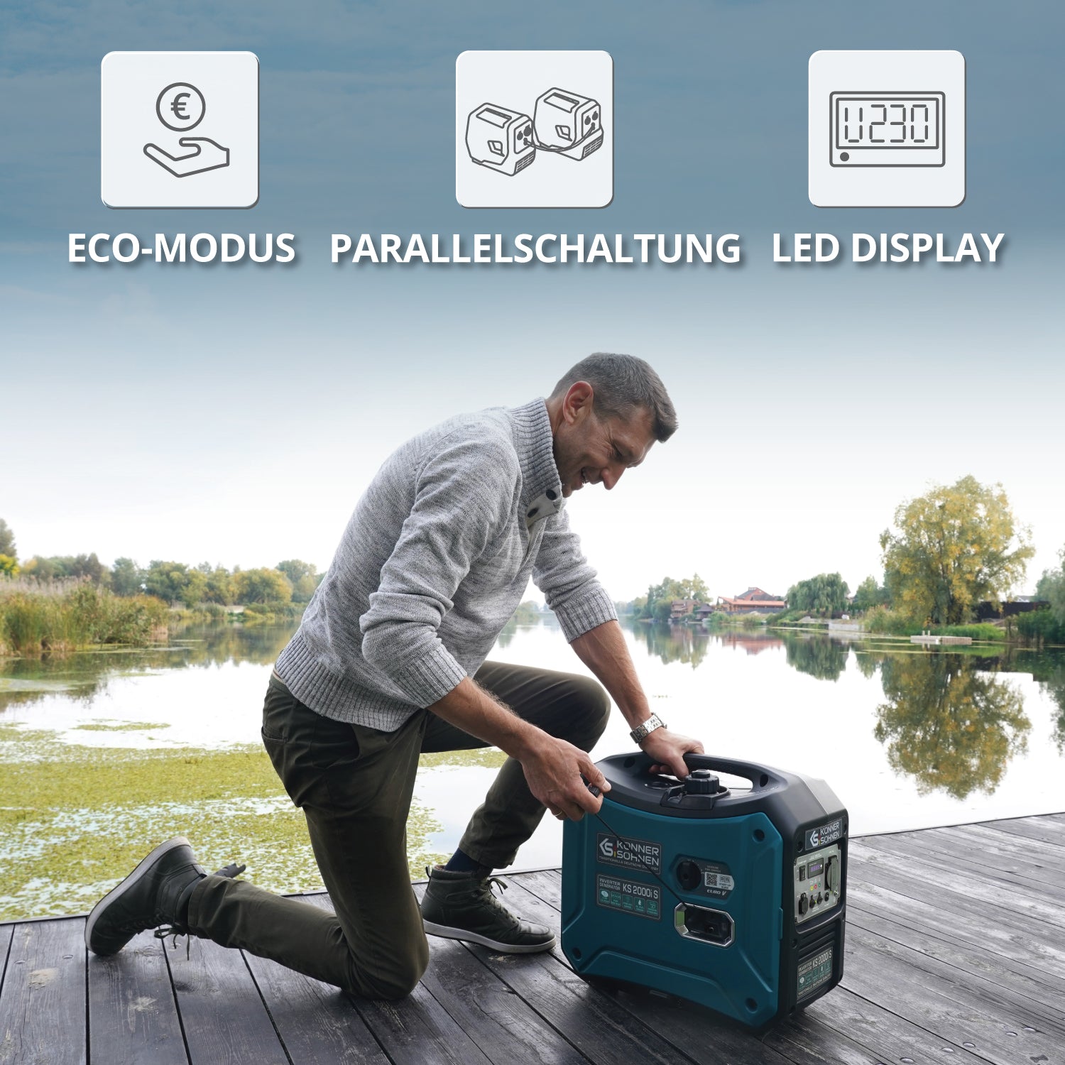 Inverter-Generator KS 2000i S (B-Ware Hervorragend)