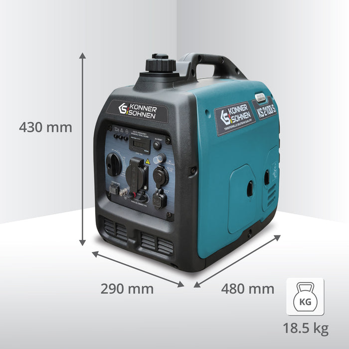 Invertorový generátor KS 2100i S