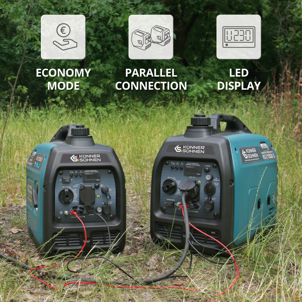 LPG/gasoline inverter generator KS 2100iG S