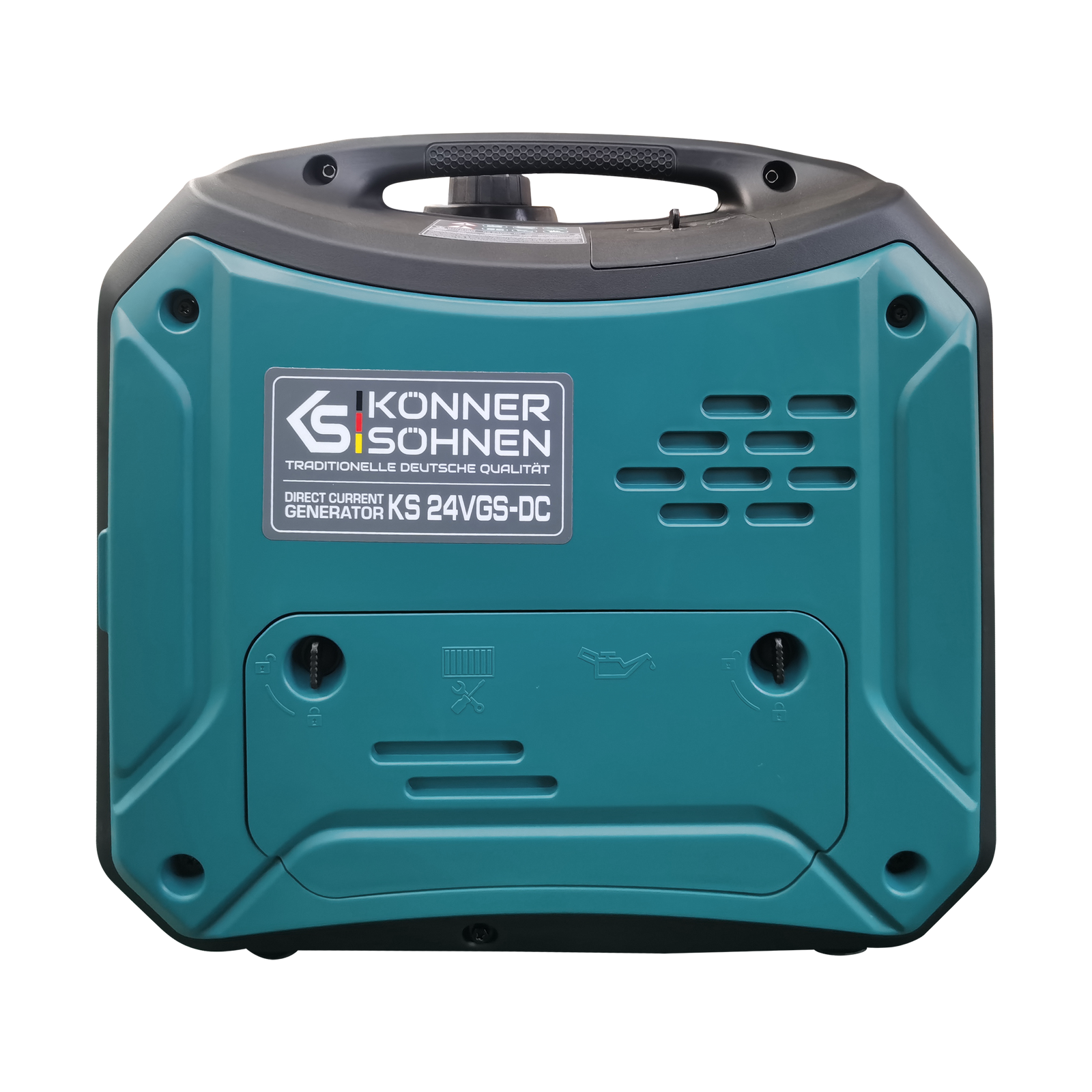 Generador de corriente continua con sistema dual de combustible KS 24VGS-DC