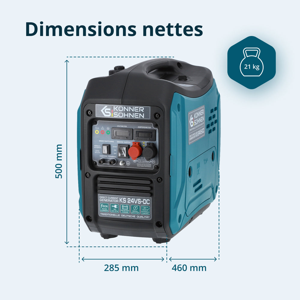 Gerador de Corrente Contínua KS 24VS-DC