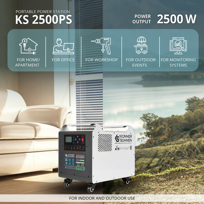 Centrale elettrica potente KS 2500PS (Ricondizionato Eccellente)