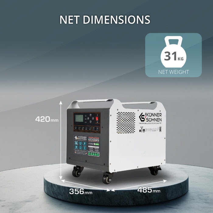 Centrale elettrica potente KS 2500PS (Ricondizionato Eccellente)