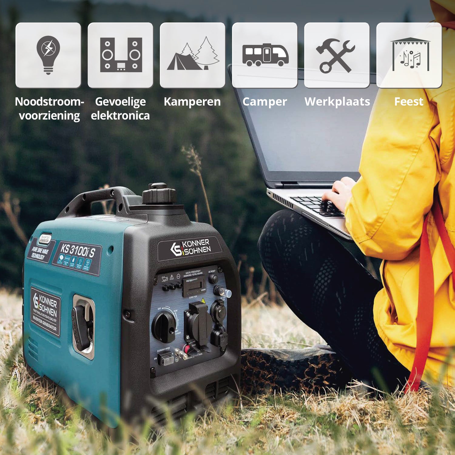 Invertergenerator KS 3100i S