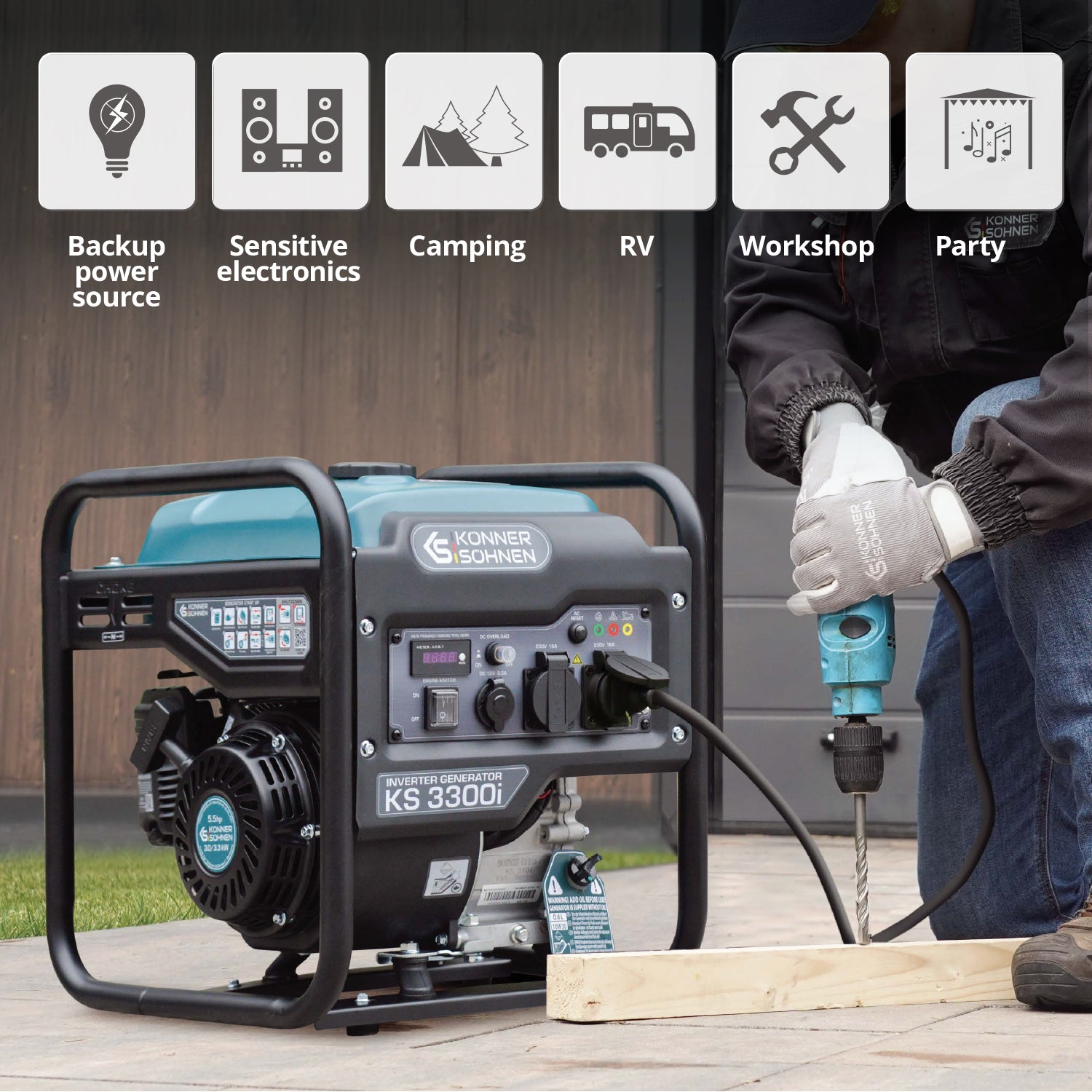 Generator cu inverter KS 3300i
