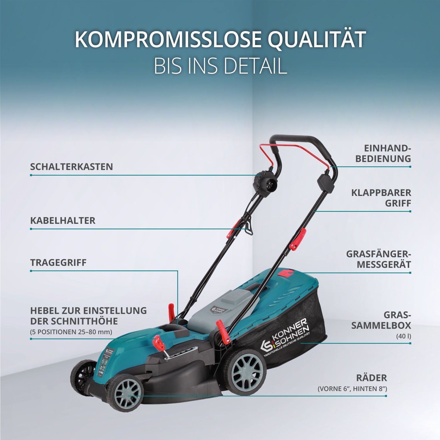 Elektrischer Rasenmäher KS 38LM (B-Ware Sehr gut)