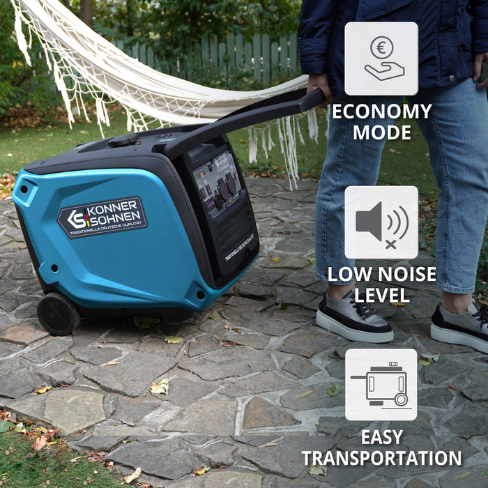 Generator cu inverter KS 4000iE S ATS (Recondiționat – Stare Excelentă)