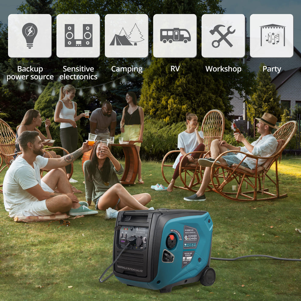 Generator cu inverter KS 4000iE S ATS (Recondiționat – Stare Excelentă)
