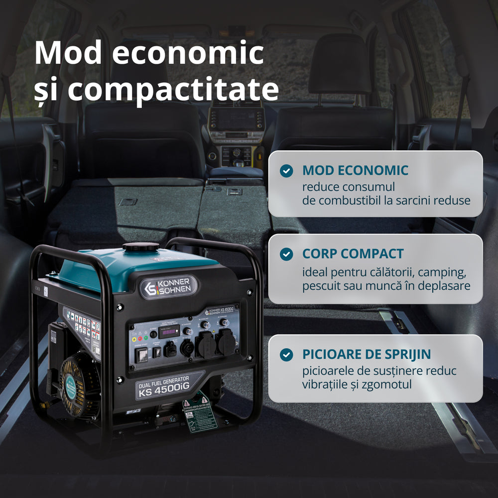 Generator hibrid cu inverterKS 4500iG
