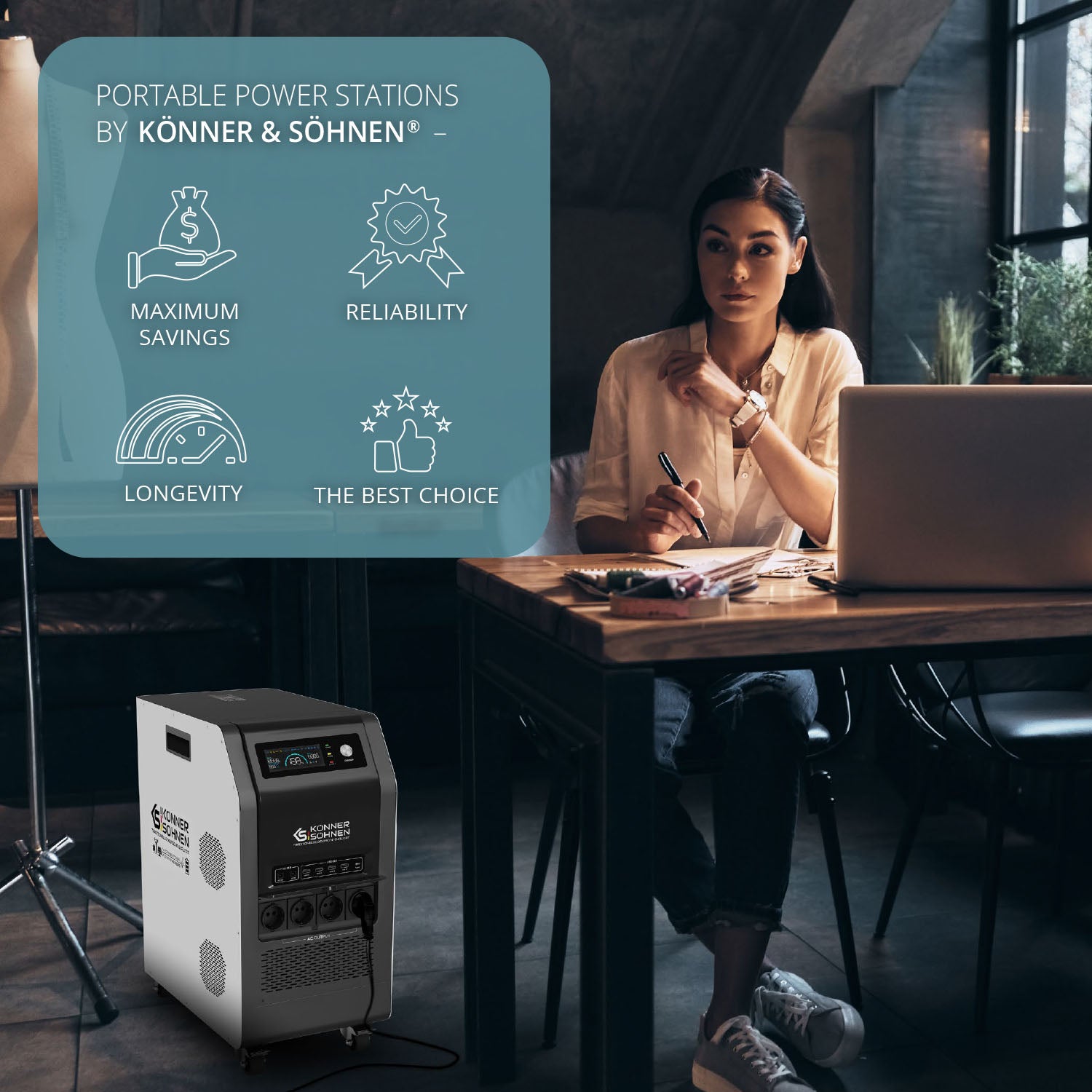 Stație de alimentare portabilă KS 5200PS