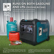 LPG/gasoline inverter generator KS 5500iEG S (Refurbished Good) thumbnail