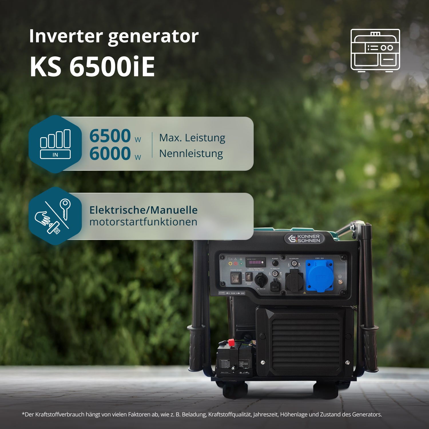 Inverter Generator KS 6500iE