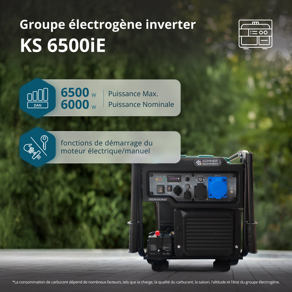 Γεννήτρια Βενζίνης Inverter KS 6500iE