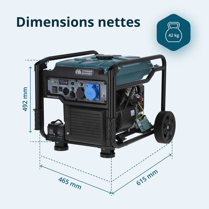 Γεννήτρια Βενζίνης Inverter KS 6500iE