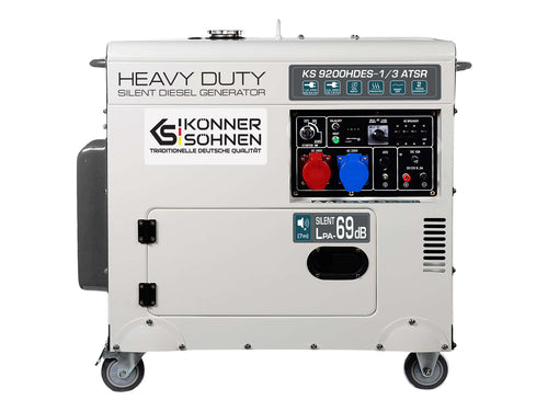 Generator diesla „Könner & Söhnen” KS 9200HDES-1/3 ATSR (EURO V)