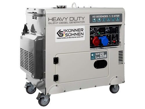 Generator diesla „Könner & Söhnen” KS 9200HDES-1/3 ATSR (EURO V)