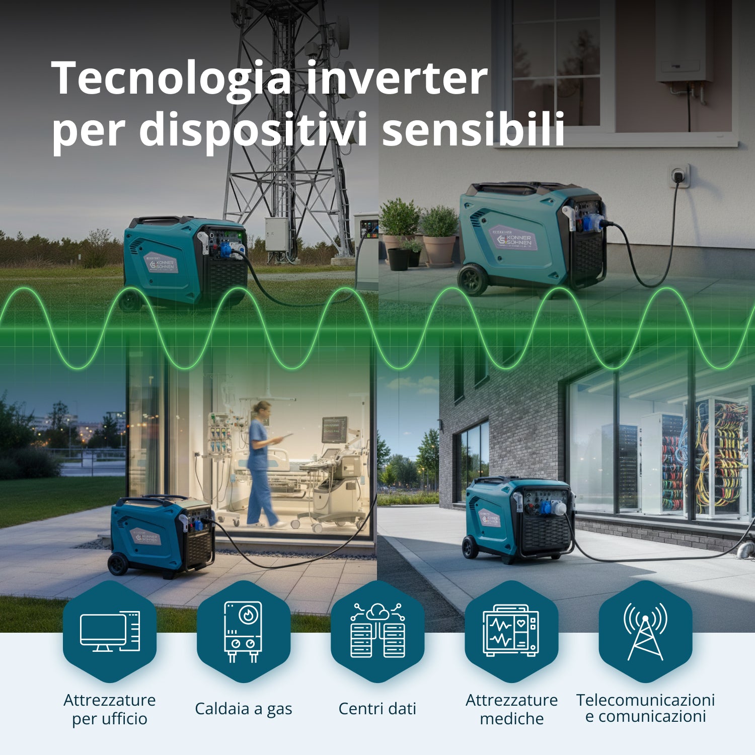 Generatore Inverter KS 9500iE S ATSR