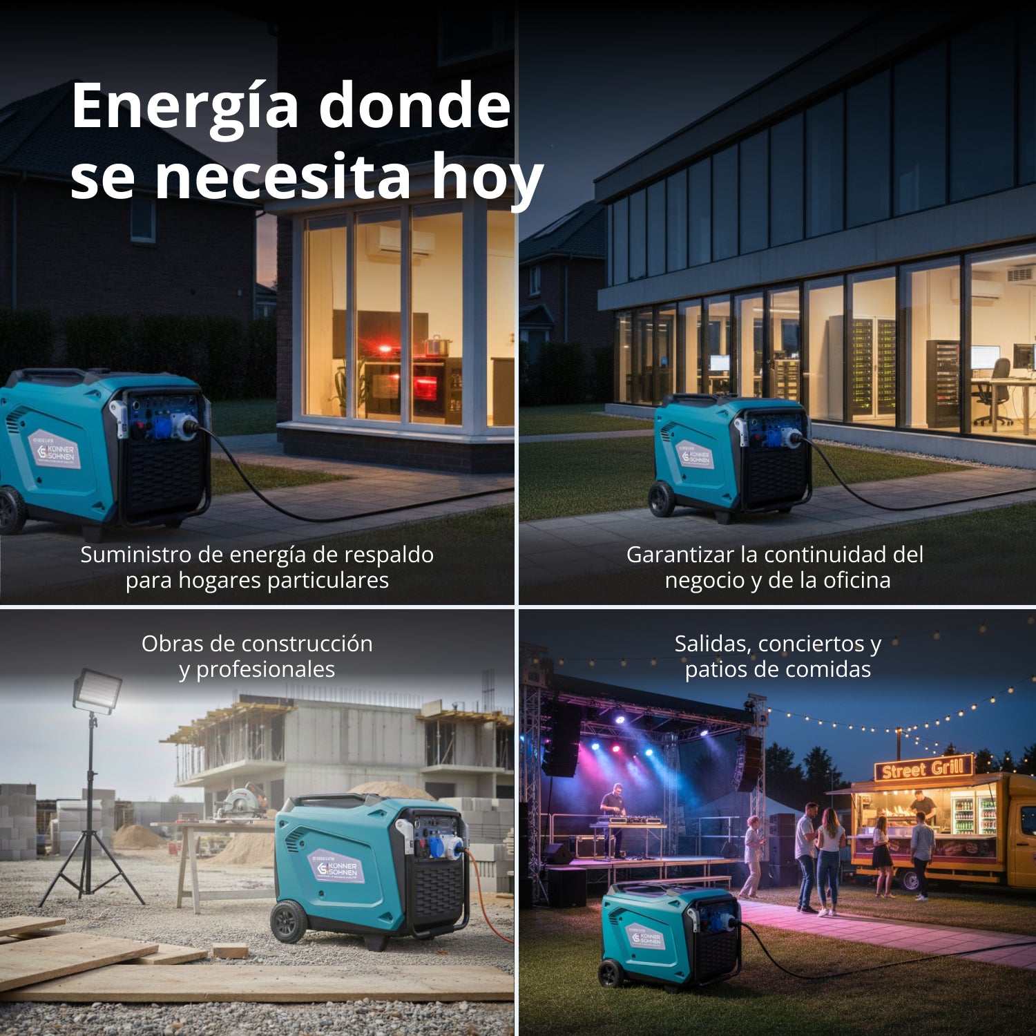 Generador Inverter KS 9500iE S ATSR