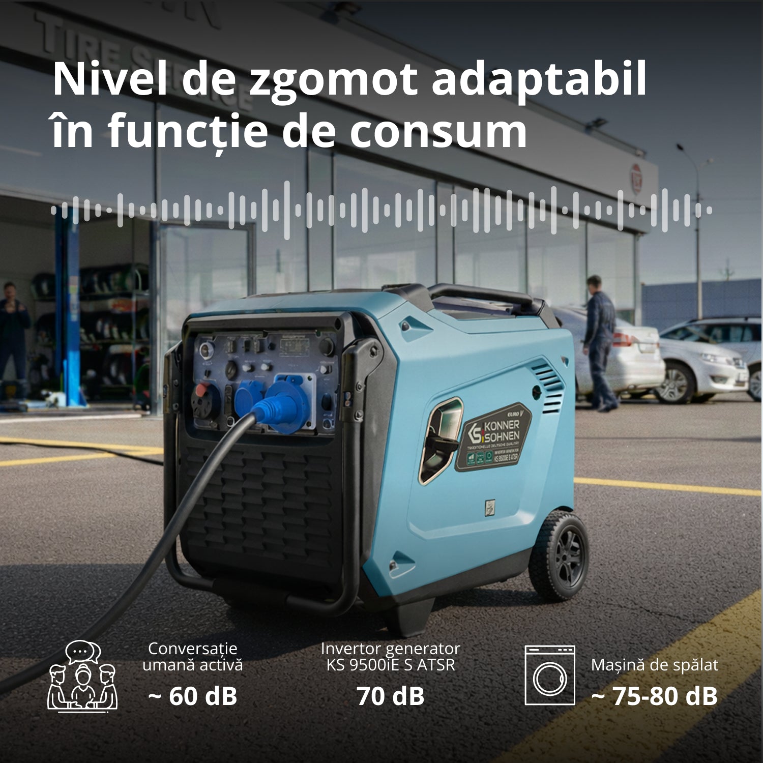 Generator invertor KS 9500iE S ATSR