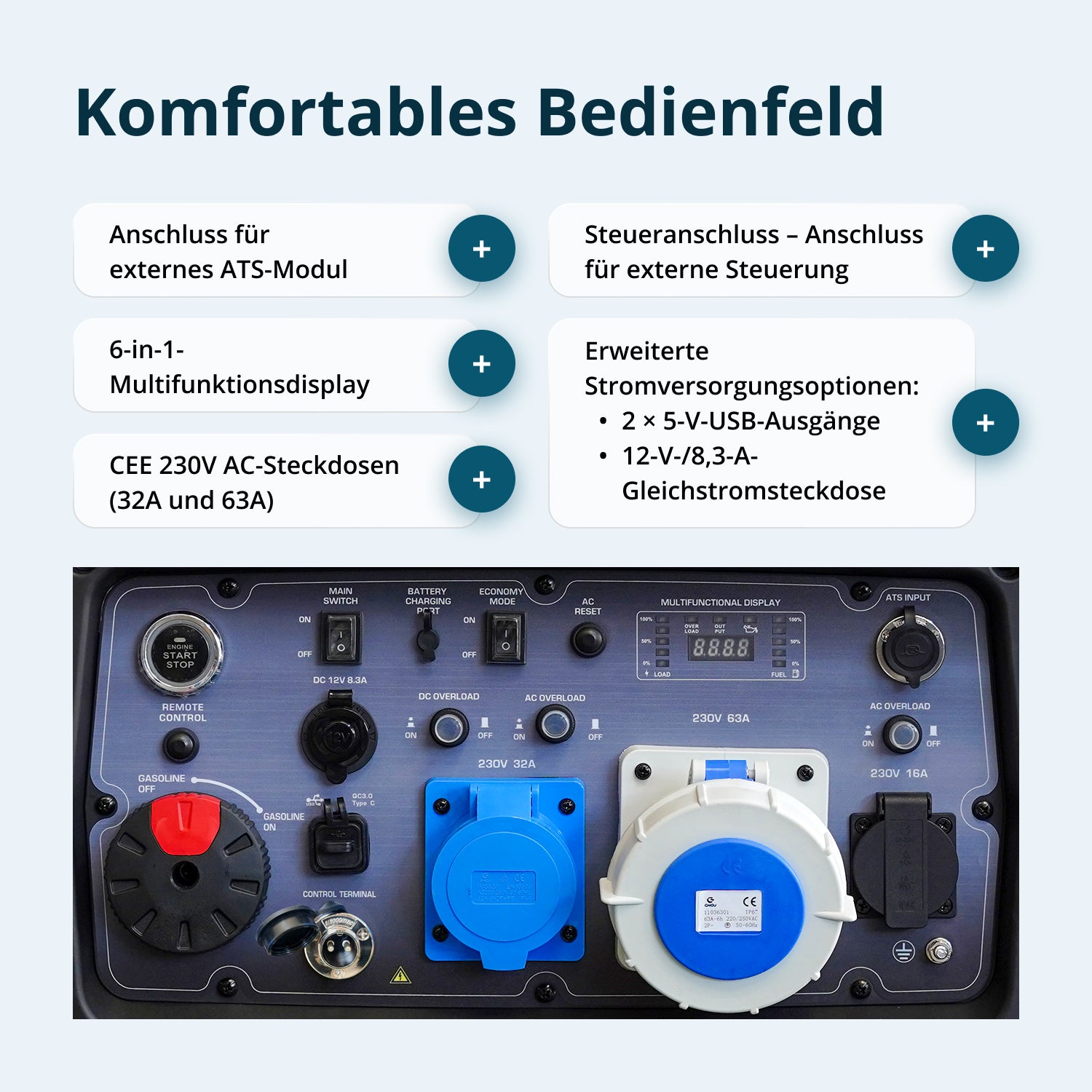 Invertergenerator KS 9500iE S ATSR
