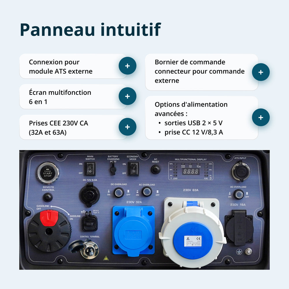 Gerador Inversor KS 9500iE S ATSR