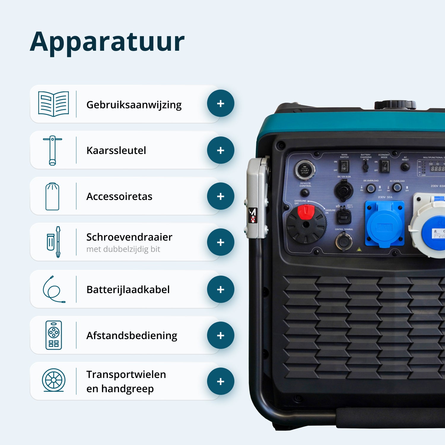 Inverter Generator KS 9500iE S ATSR