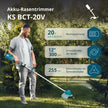 Akku-Rasentrimmer KS BCT-20V (B-Ware Hervorragend) thumbnail