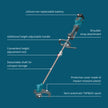 Cordless brush cutter & String trimmer KS BCT-20V (Refurbished Excellent) thumbnail