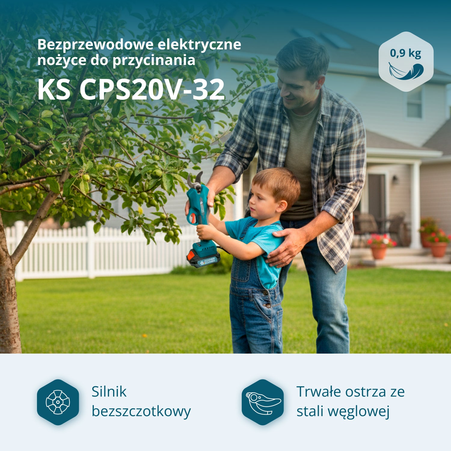 Sekator akumulatorowy KS CPS20V-32