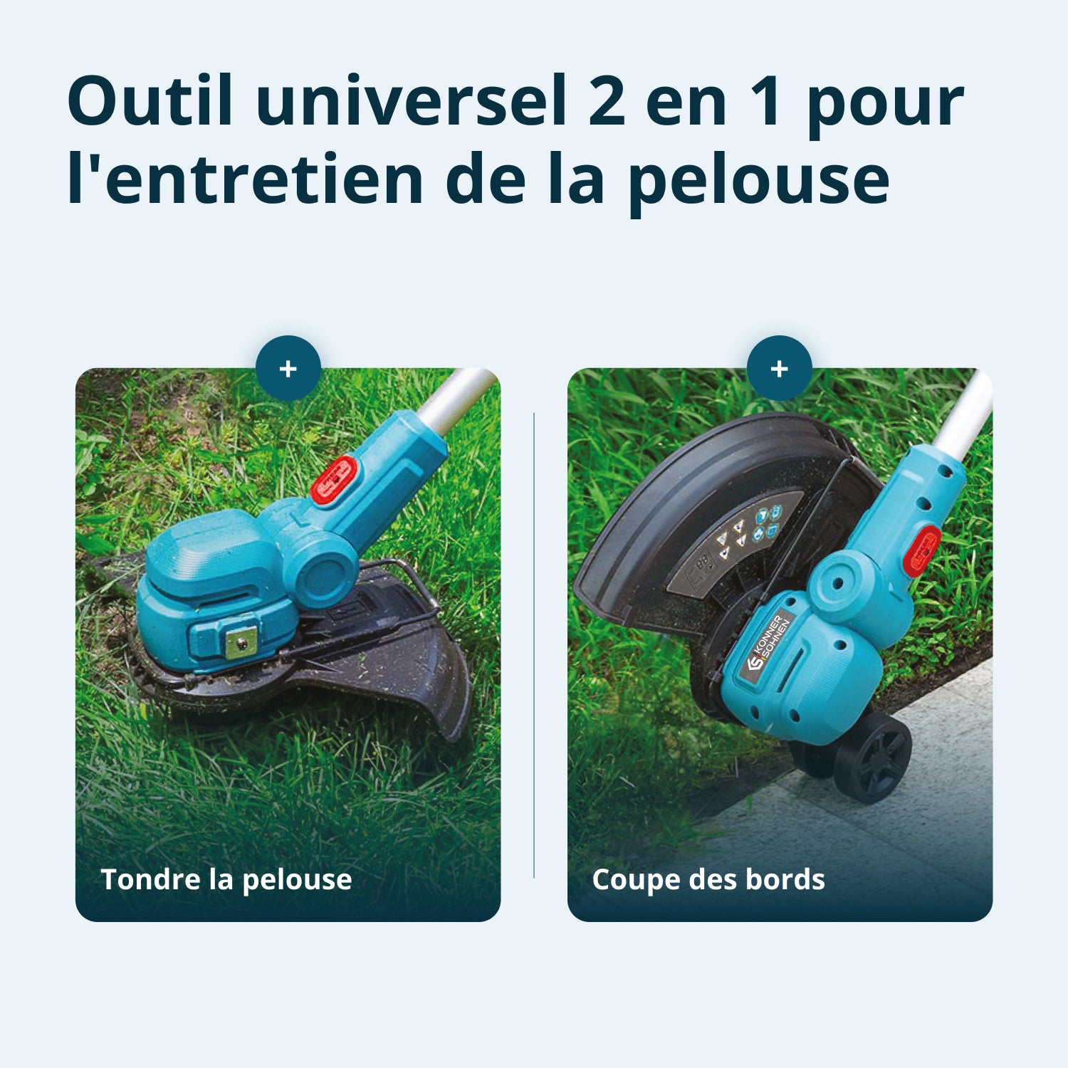Coupe-bordures à batterie  KS CST-20V
