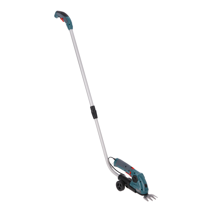 Akku-Gras- und Heckenschere 2 in 1 mit Verlängerungsgriff KS SHT-8V + Extension Pole