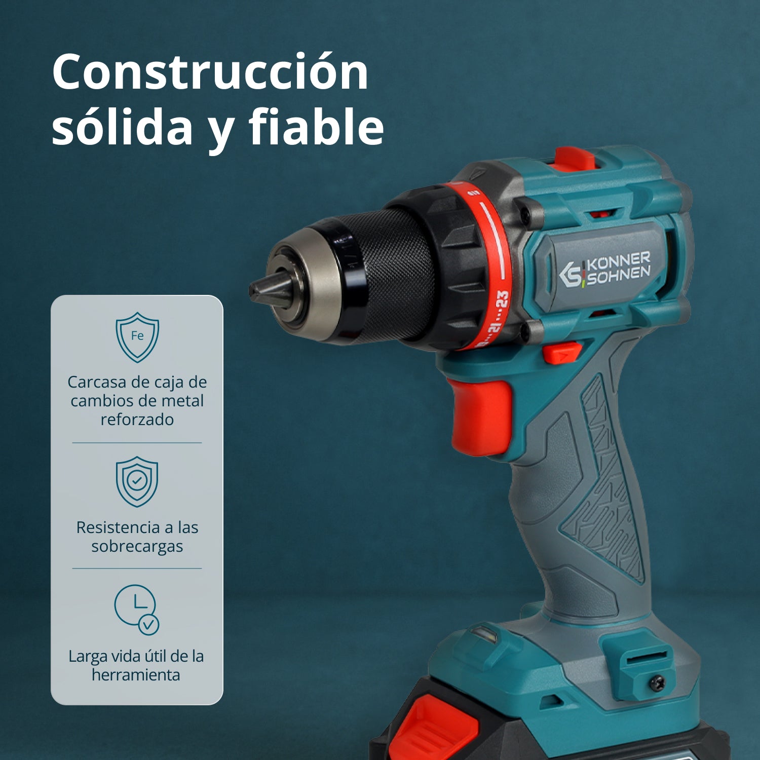 Conjunto Maestro Inalámbrico KS ID20V-60 KIT 74 