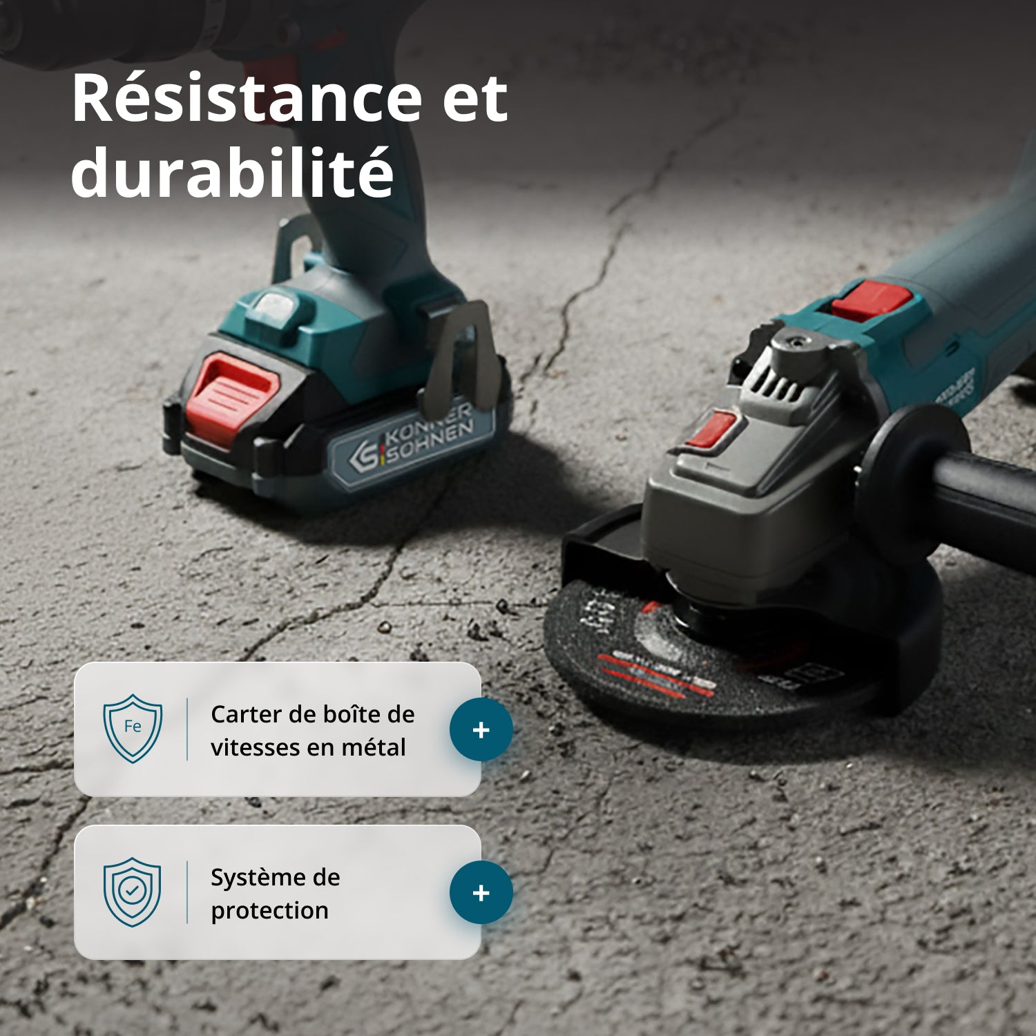 Bezdrátová Sada Master KS IDAGB 20V SET 1