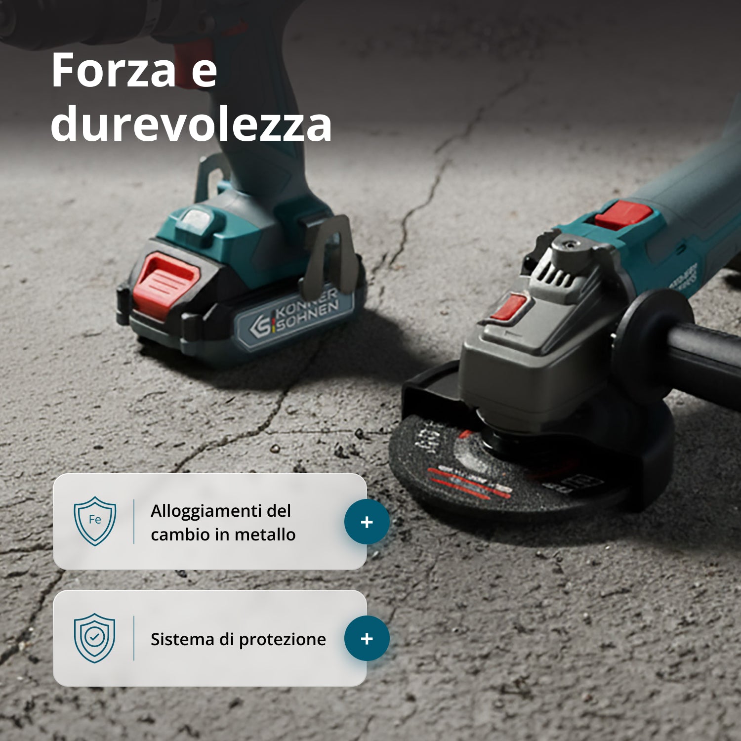 Set Master Senza Fili KS IDAGB 20V SET 1