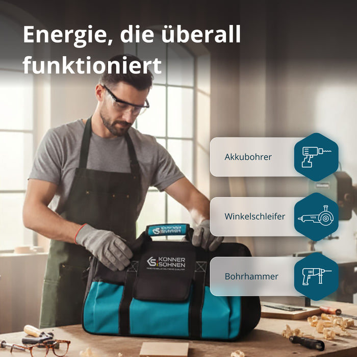 Drahtloses Meister-Set 3-in-1 KS RHAGD 20V SET 3 (B-Ware Hervorragend)