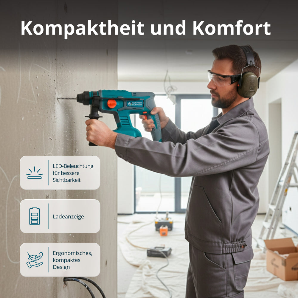 Drahtloses Meister-Set 3-in-1 KS RHAGD 20V SET 3 (B-Ware Hervorragend)