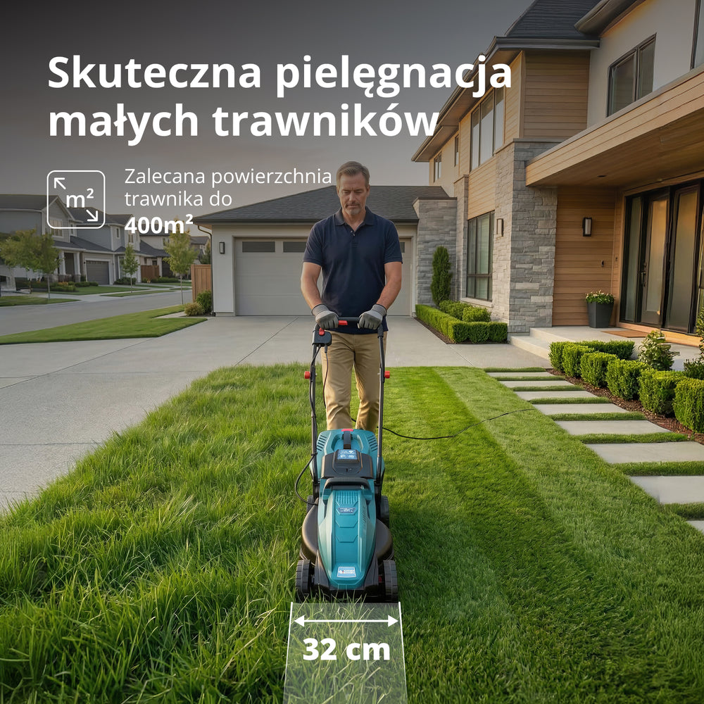 Elektryczna kosiarka do trawy KS 32LM12-BL