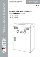 Interruptor de Transferência Automática KS ATS 4/100HD, KS ATS 4/160HD