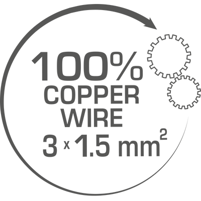 100% koper